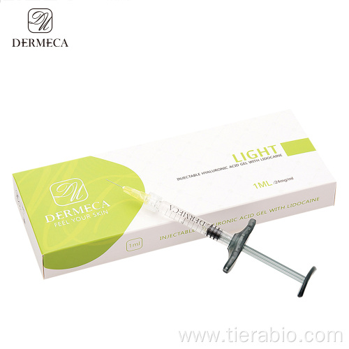 Dermeca Hyaluronic Acid Gel Dermal Filler for Nasolabial